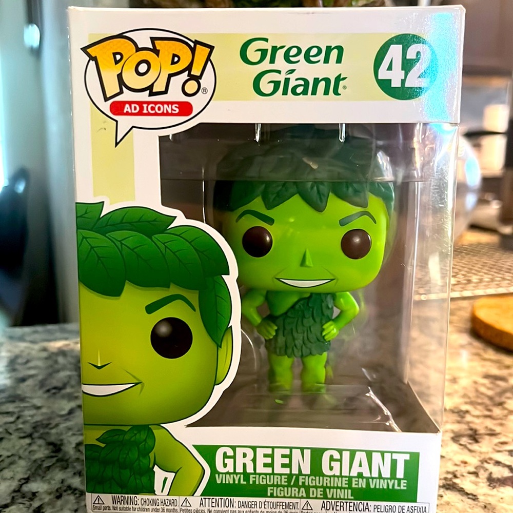 RARE Jolly Green Giant Funko Pop from Ad Icons. New! Unopened!